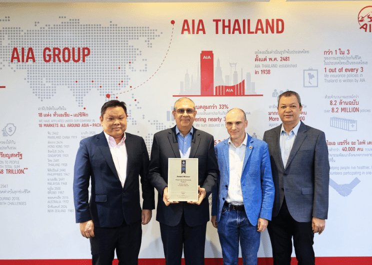 เอไอเอ ประเทศไทย คว้ารางวัล Asia Pacific Property Awards 2024-2025 สาขาสถาปัตยกรรมที่มีการใช้สอยแบบผสมผสานยอดเยี่ยมจากอาคารเอไอเอ อีสต์ เกตเวย์ (AIA East Gateway)