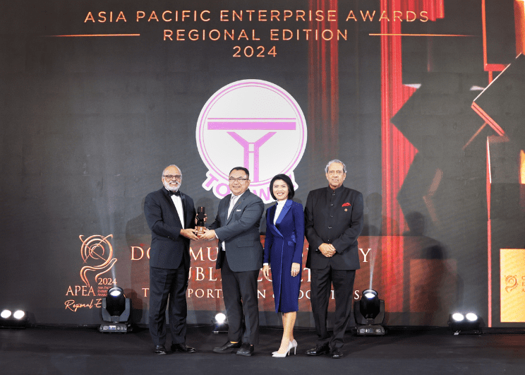 DMT โชว์ศักยภาพคว้ารางวัล Corporate Excellence Award ระดับเอเชียแปซิฟิค ตอกย้ำความเป็นผู้นำธุรกิจให้บริการด้านคมนาคมขนส่ง