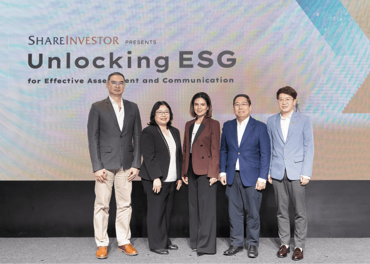 ShareInvestor Thailand จัดสัมมนา ‘Unlocking ESG for Effective Assessment and Communication’ เสริมทักษะการประเมินและสื่อสารข้อมูล ESG